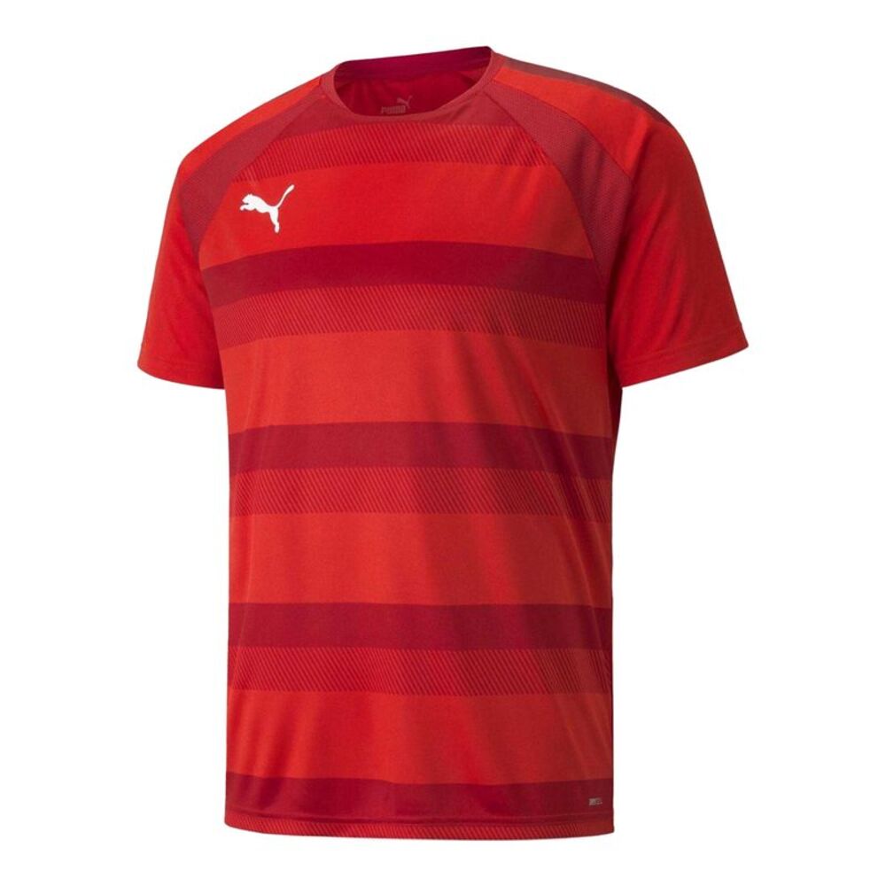 Puma Mens TeamVision Football Jersey / Red/White